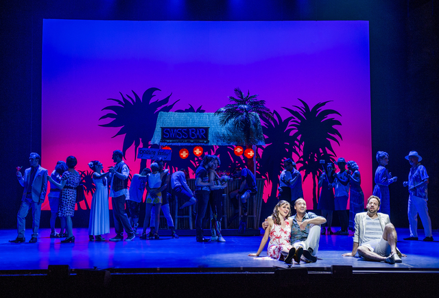 Musical "Io senza te" 2015 von links: Anja Haeseli, Ritschi, Jörg Neubauer